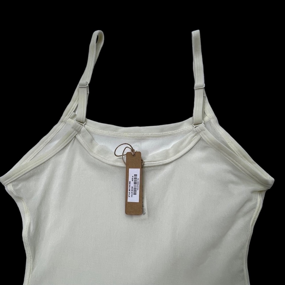 SKIMS Summer Mesh Strappy Cami Bodysuit Bone Medium - Picture 6 of 12